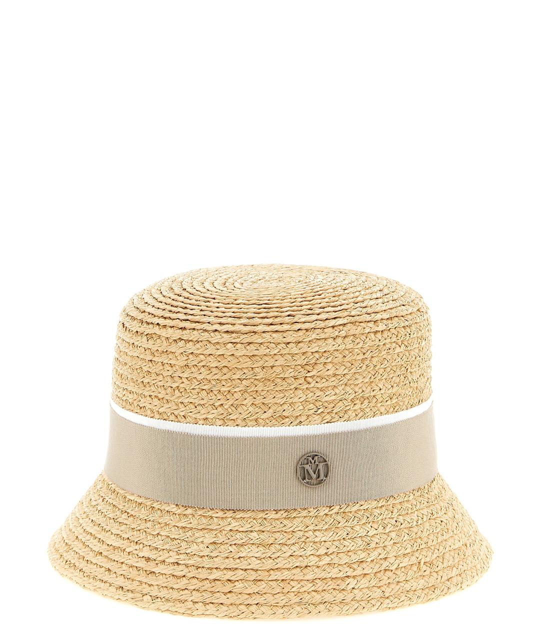 MAISON MICHEL Бежевая шляпа, фото 2
