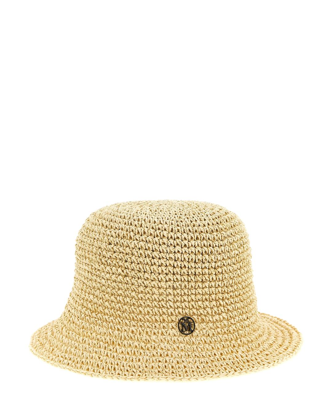 MAISON MICHEL Бежевая шляпа, фото 2