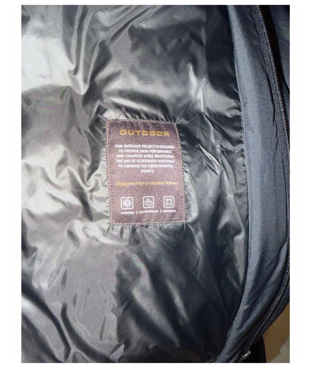 PAUL & SHARK Темно-синяя полиэстеровая куртка, фото 6