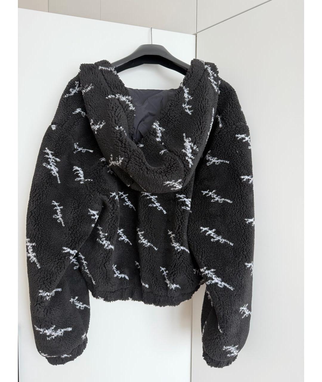 HUGO Черная полиэстеровая куртка, фото 2