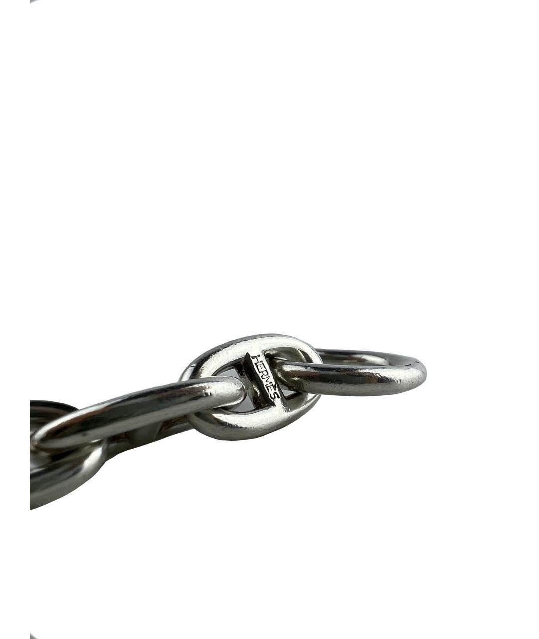 HERMES Серебрянный серебряный браслет, фото 2