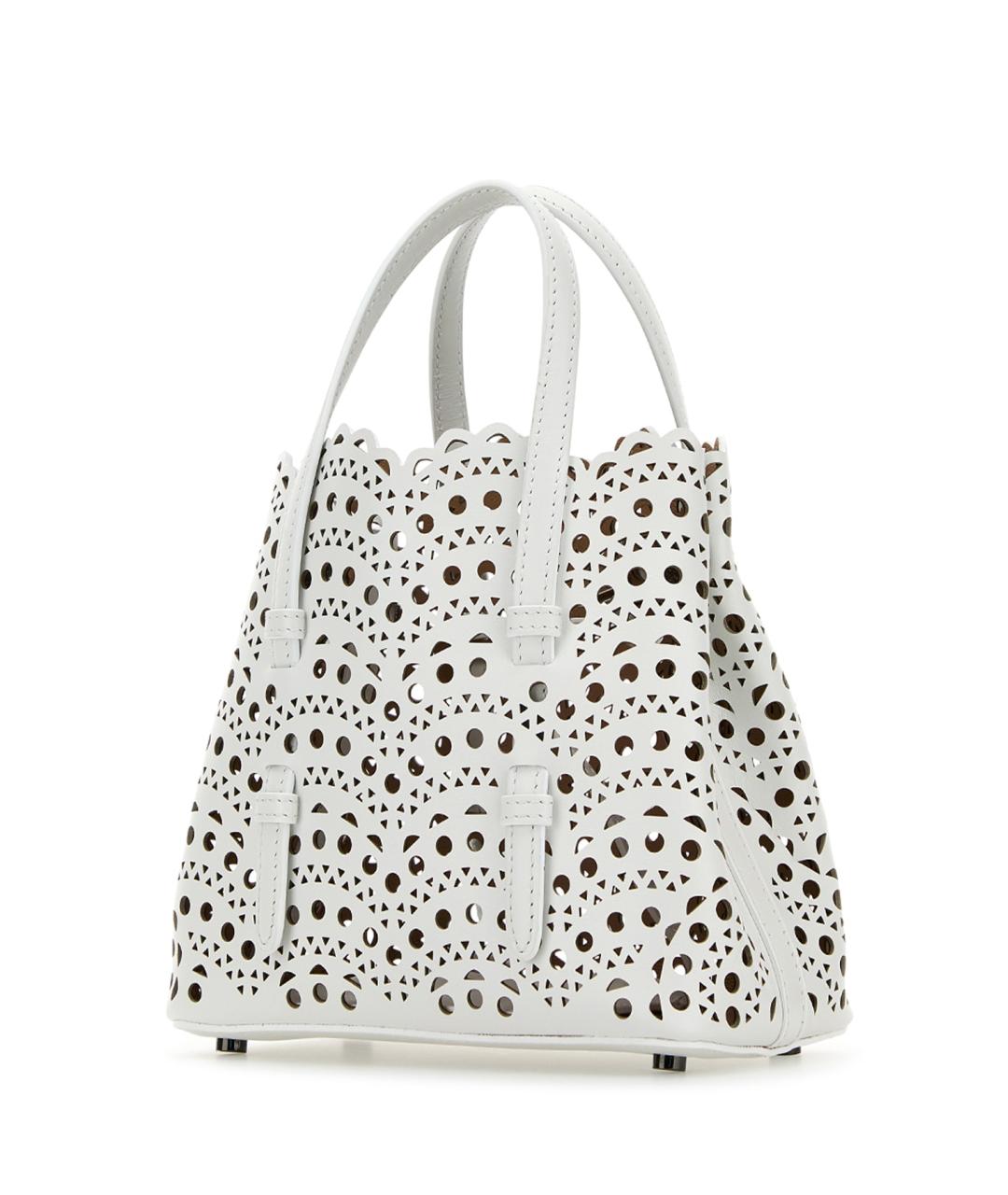 ALAIA Кожаная сумка с короткими ручками, фото 2