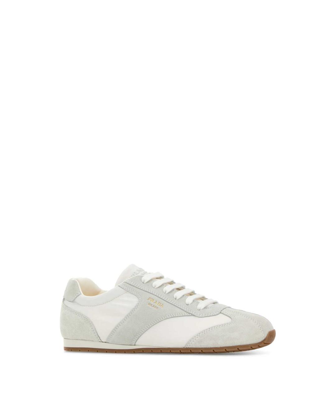 PRADA Мульти замшевые низкие кроссовки / кеды, фото 2