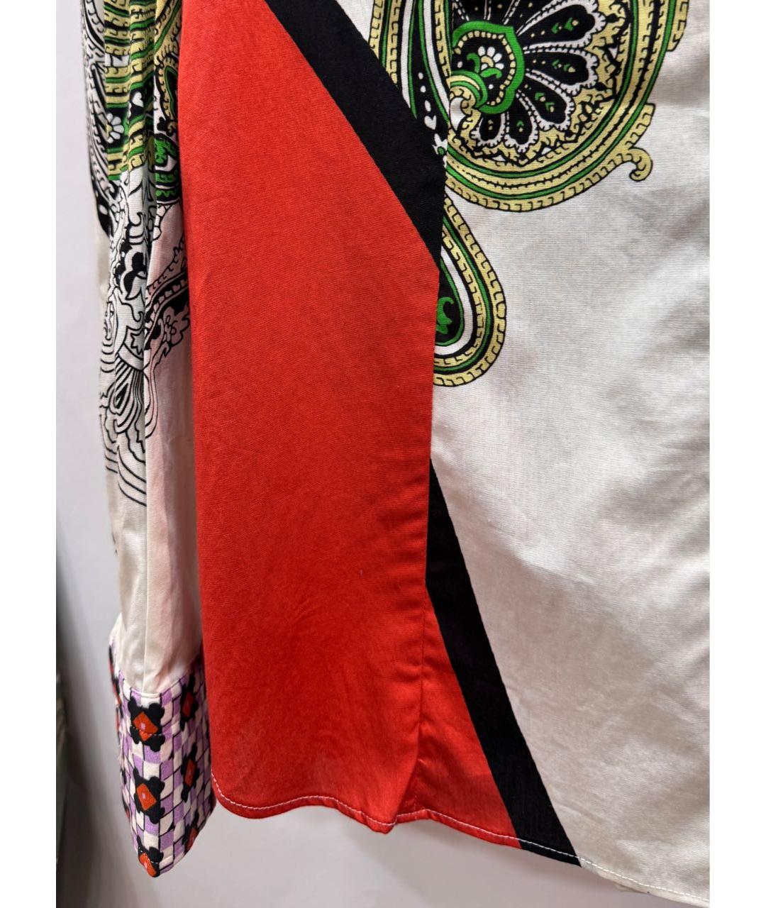 ETRO Фиолетовая хлопковая рубашка, фото 7