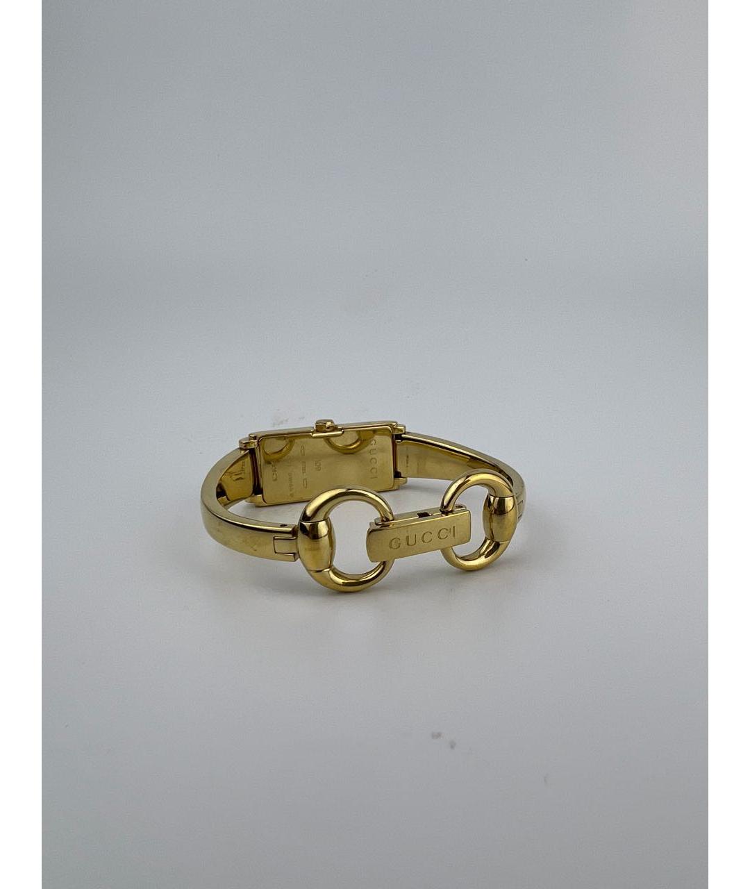 GUCCI Золотые часы, фото 3