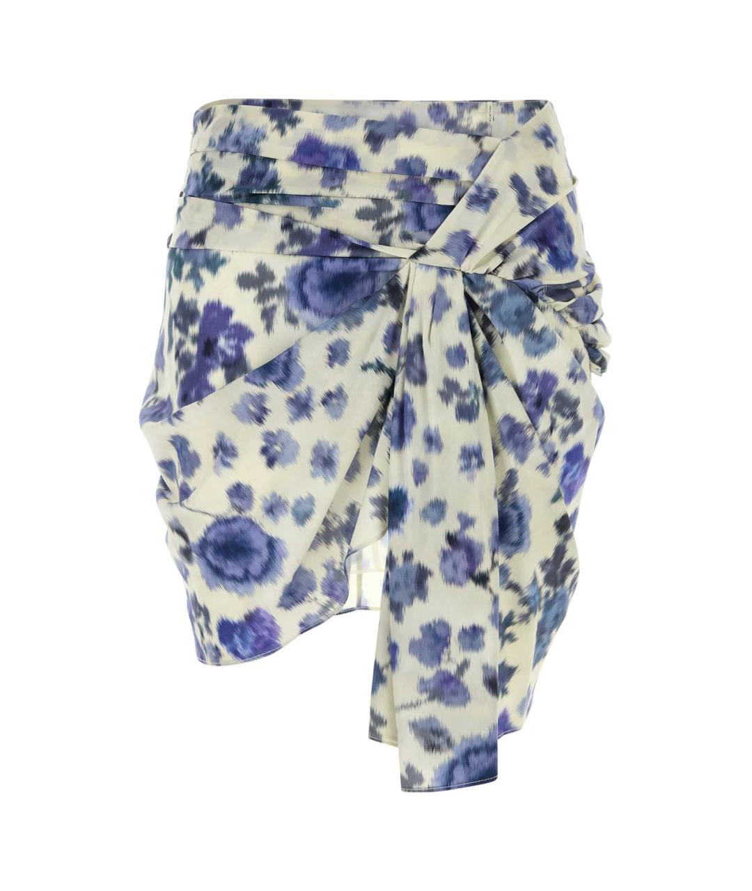 ISABEL MARANT Мульти шелковая юбка мини, фото 1