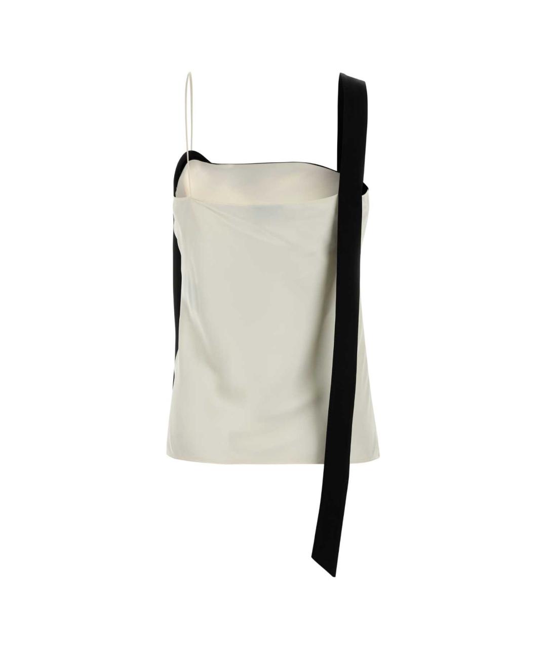 TOM FORD Белая шелковая майка, фото 2