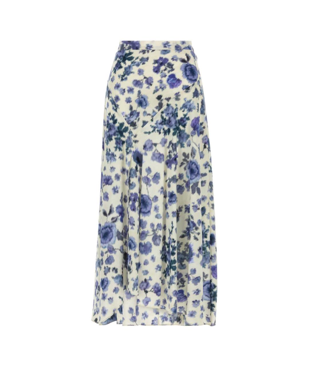 ISABEL MARANT Мульти шелковая юбка макси, фото 1