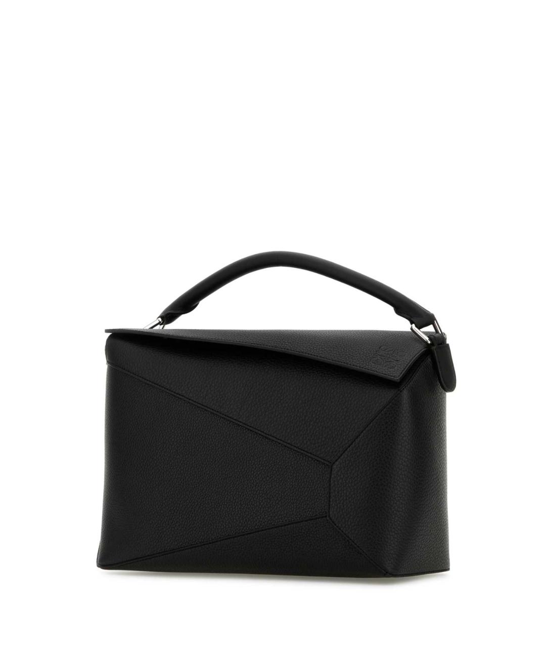 LOEWE Черная кожаная сумка на плечо, фото 2