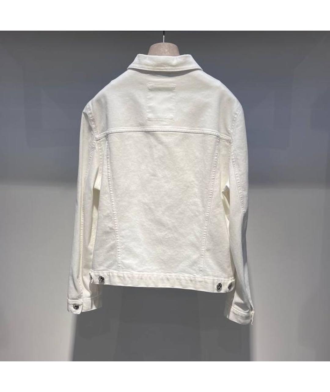 BRUNELLO CUCINELLI Белая хлопковая куртка, фото 2