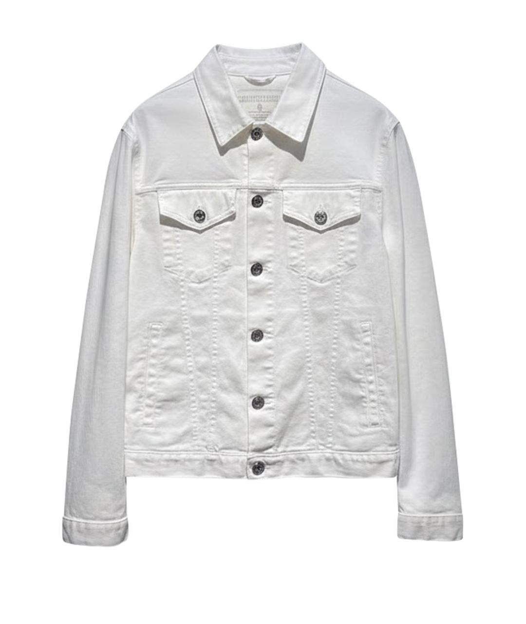 BRUNELLO CUCINELLI Белая хлопковая куртка, фото 1