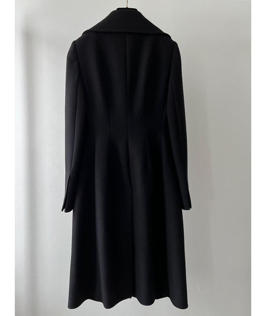 DOLCE&GABBANA Черное пальто, фото 3