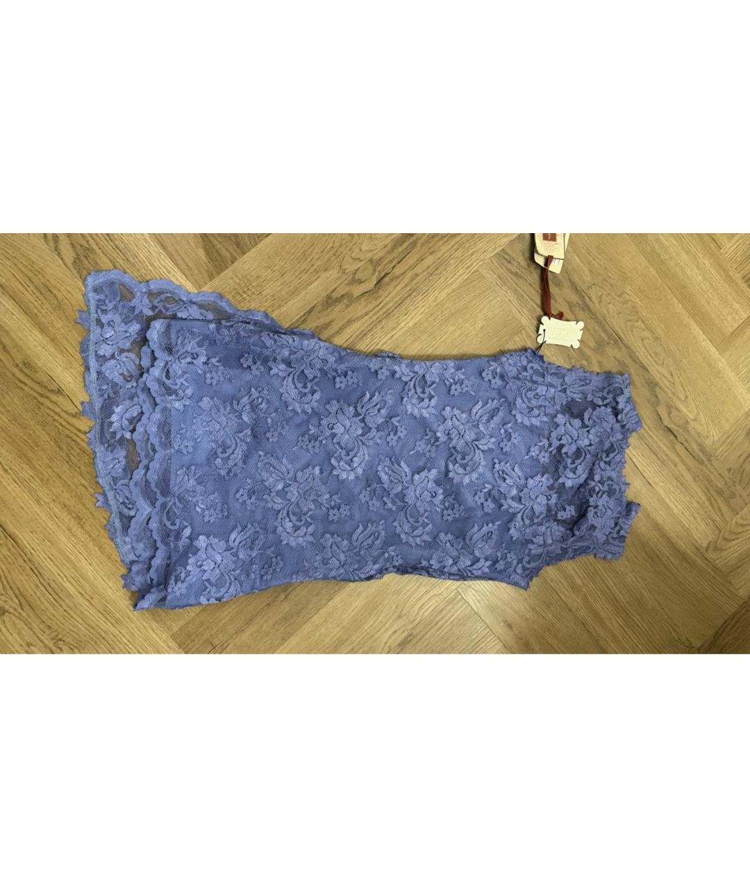 OLVI'S Фиолетовое кружевное коктейльное платье, фото 2