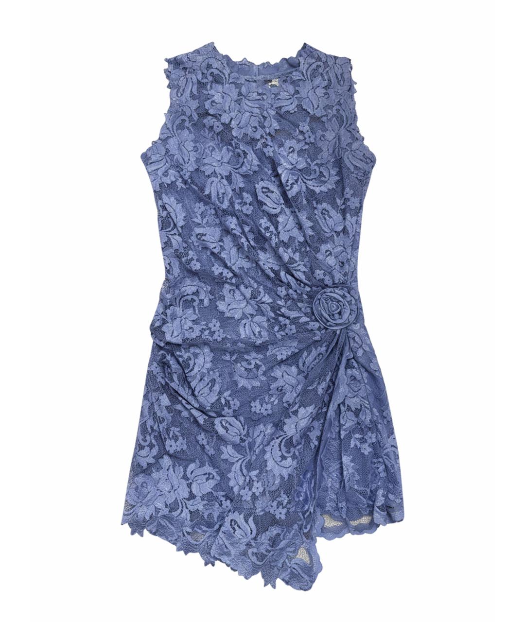 OLVI'S Фиолетовое кружевное коктейльное платье, фото 1