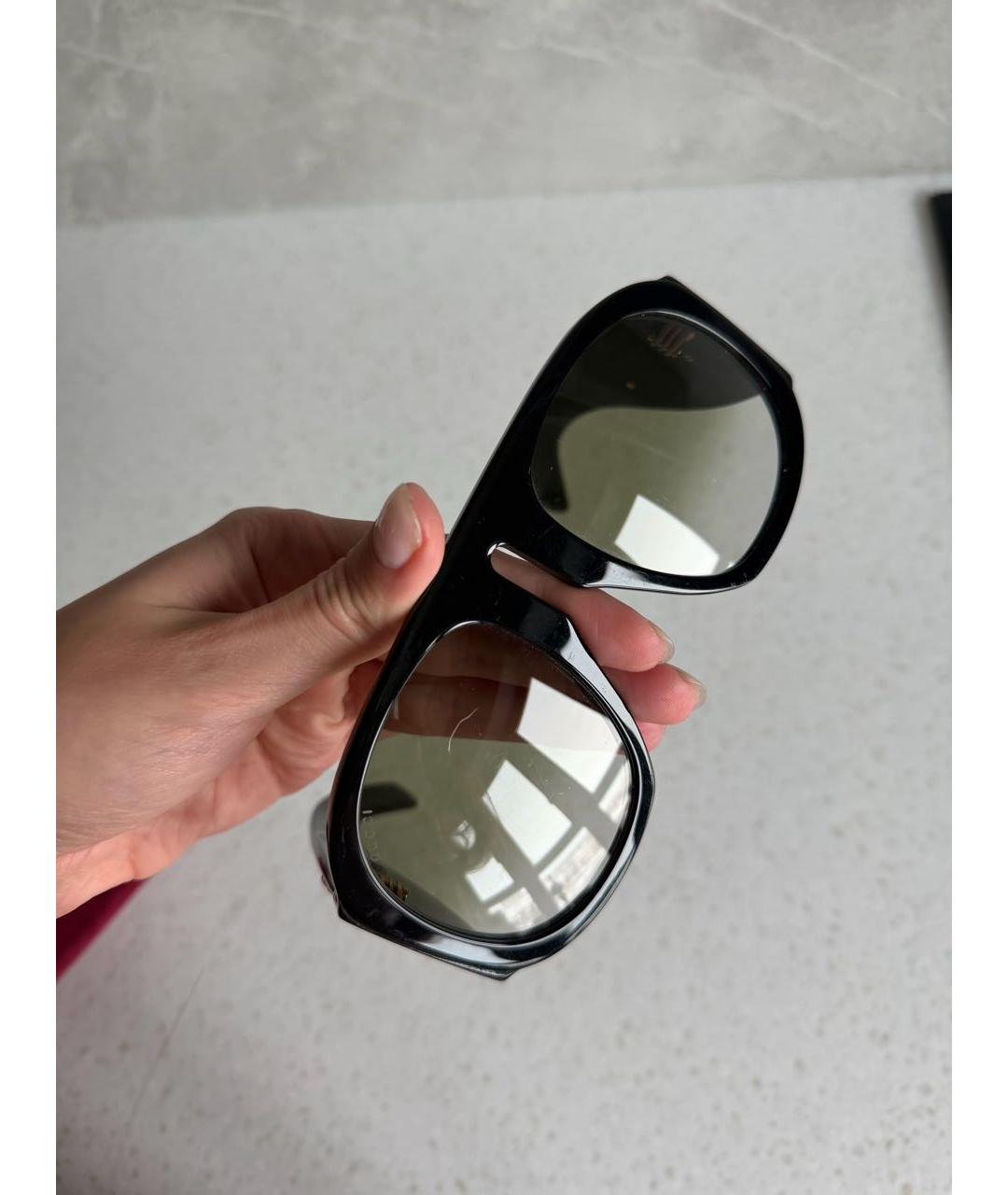 GUCCI Черные пластиковые солнцезащитные очки, фото 8