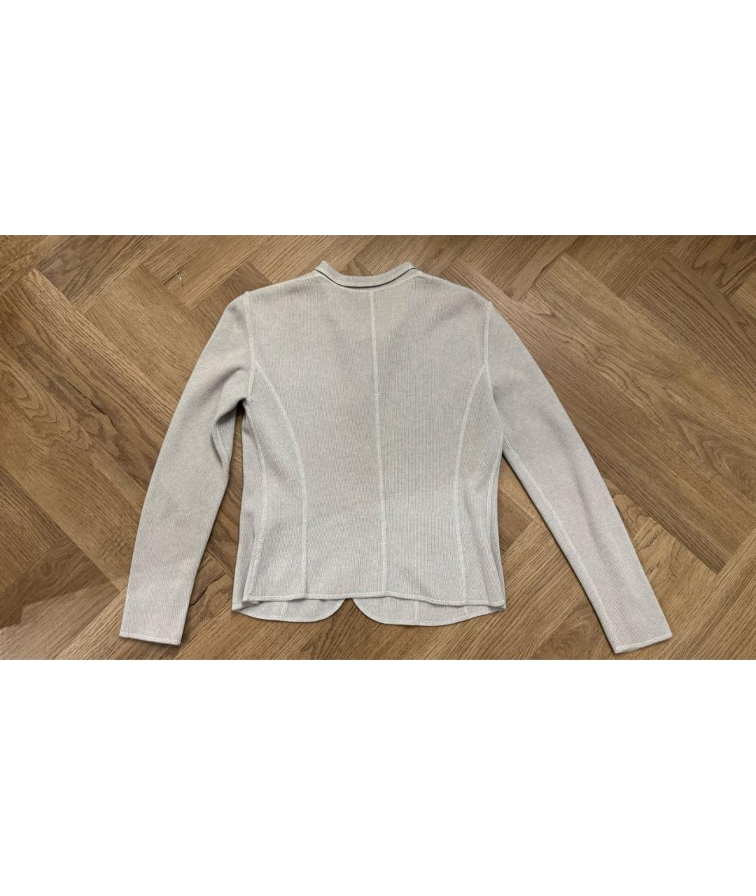 BRUNELLO CUCINELLI Серый кашемировый джемпер / свитер, фото 2