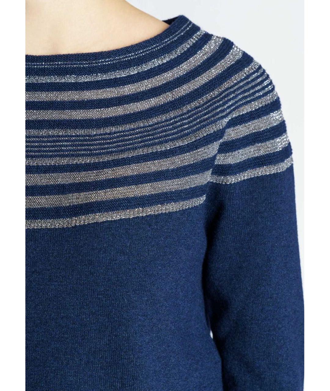 D.EXTERIOR Темно-синий джемпер / свитер, фото 4