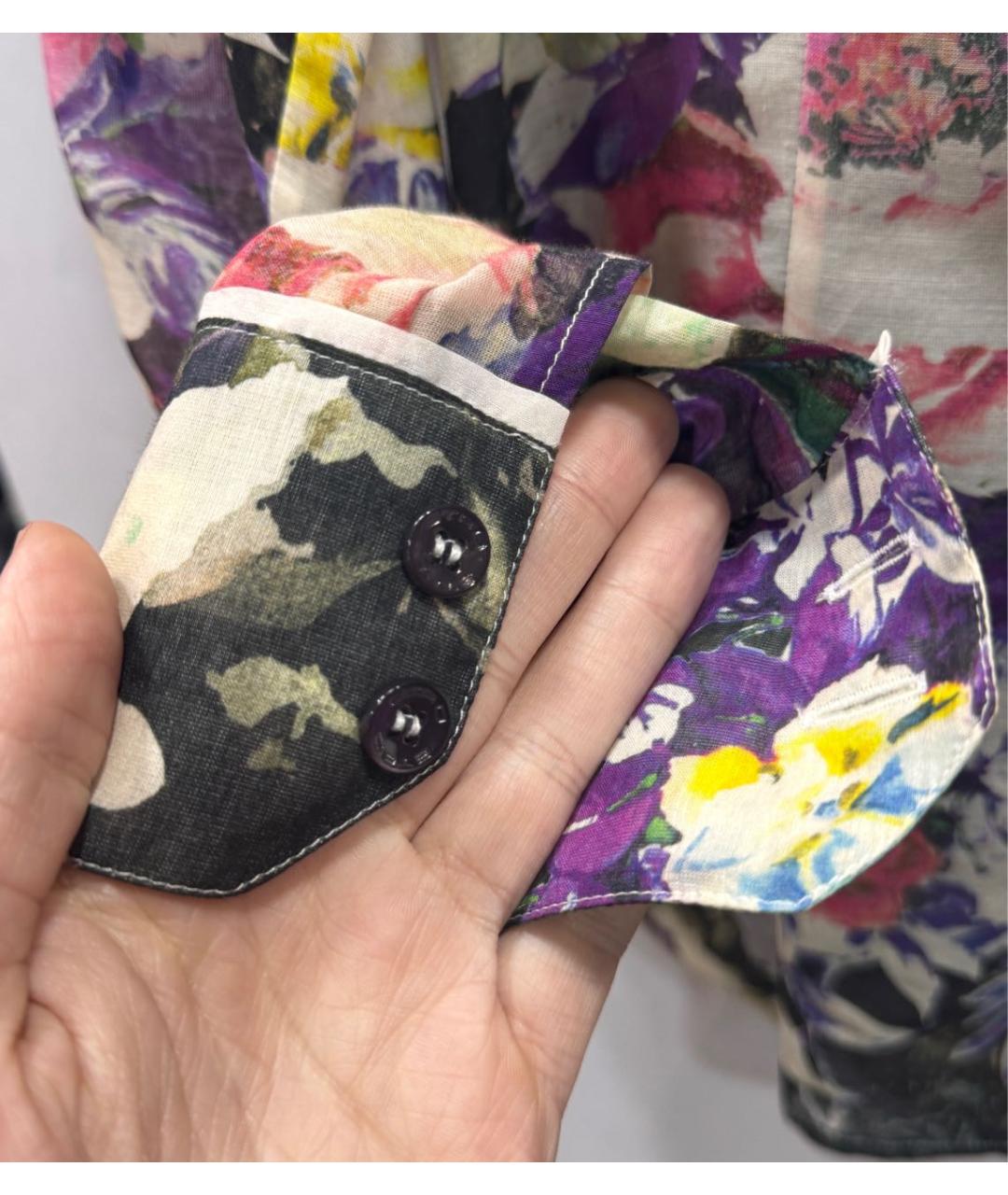 ETRO Мульти хлопковая рубашка, фото 5