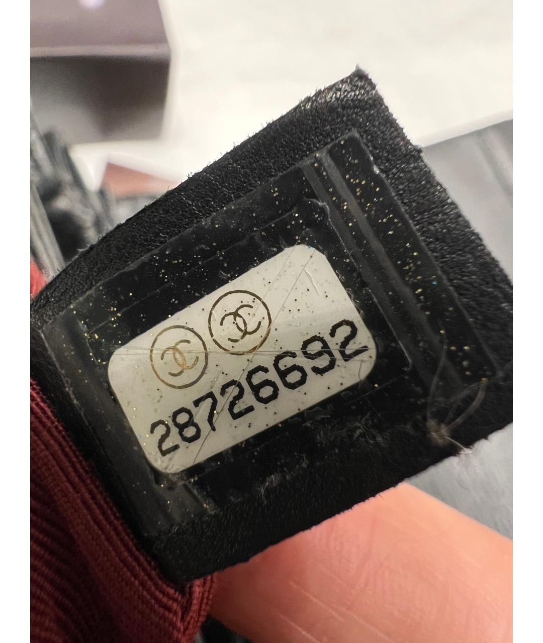 CHANEL Черная кожаная сумка через плечо, фото 7