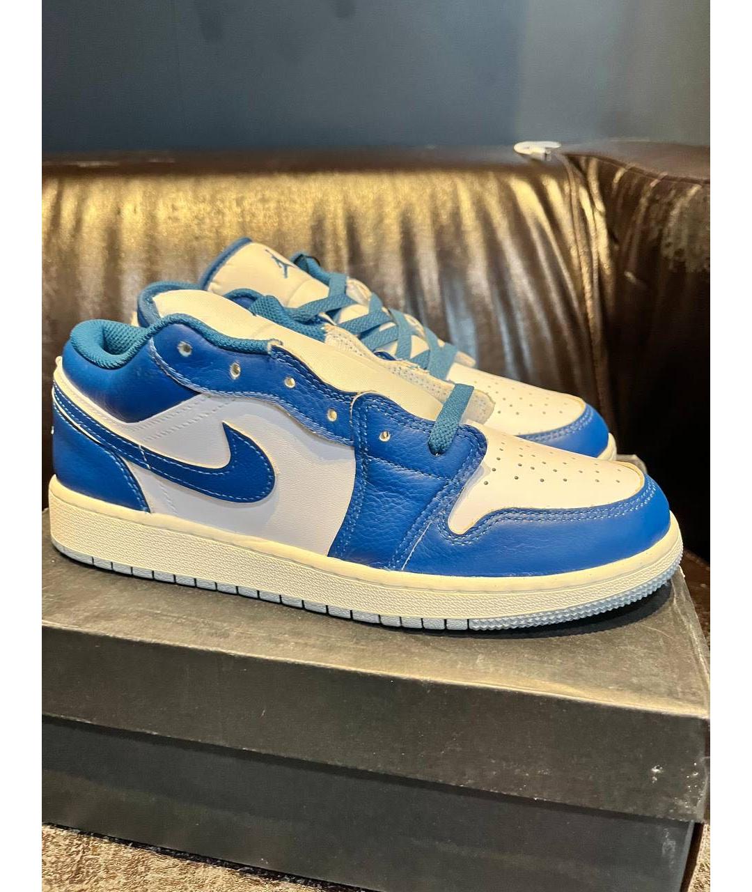 JORDAN Темно-синие кроссовки, фото 3