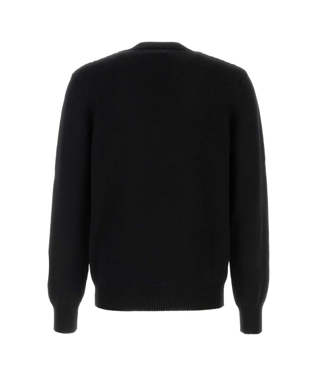 FENDI Черный шерстяной джемпер / свитер, фото 2