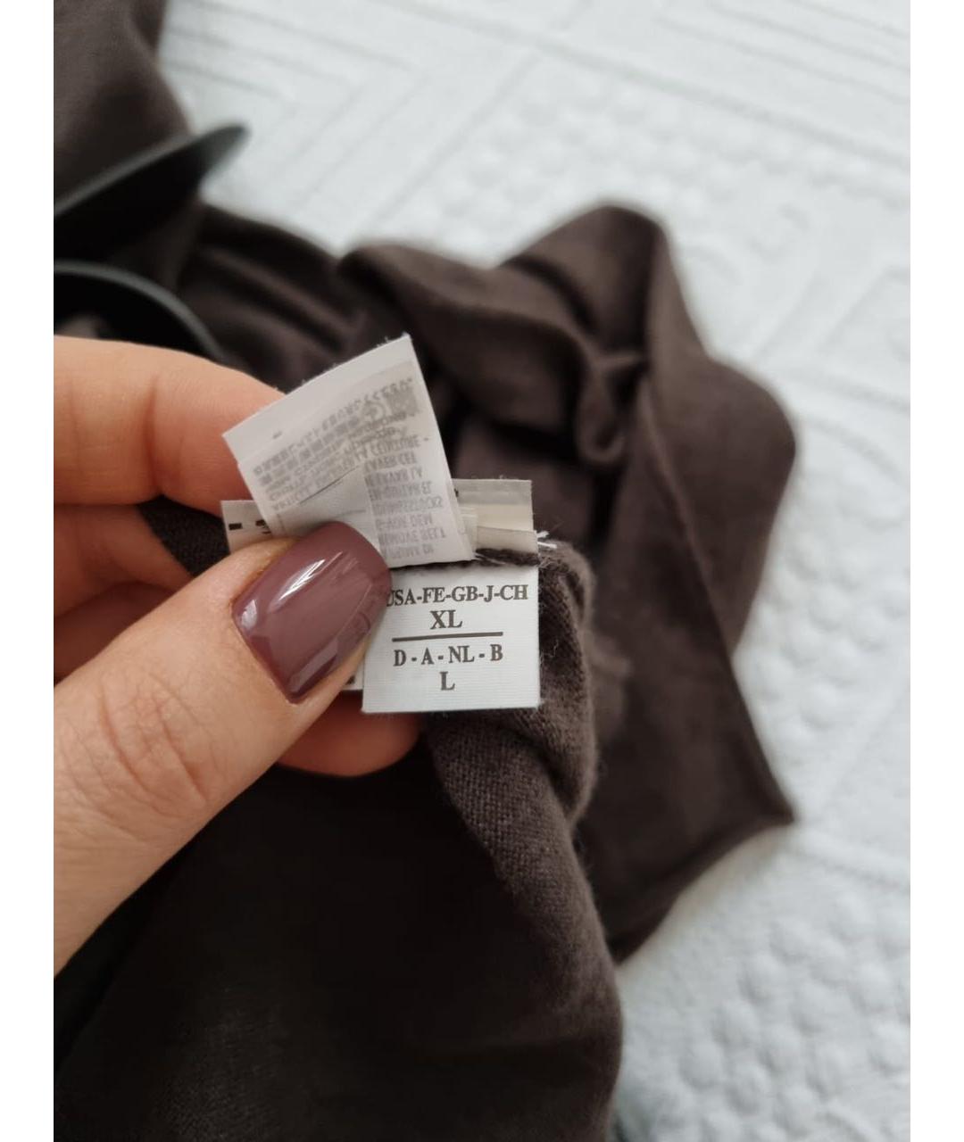 BRUNELLO CUCINELLI Антрацитовое повседневное платье, фото 5