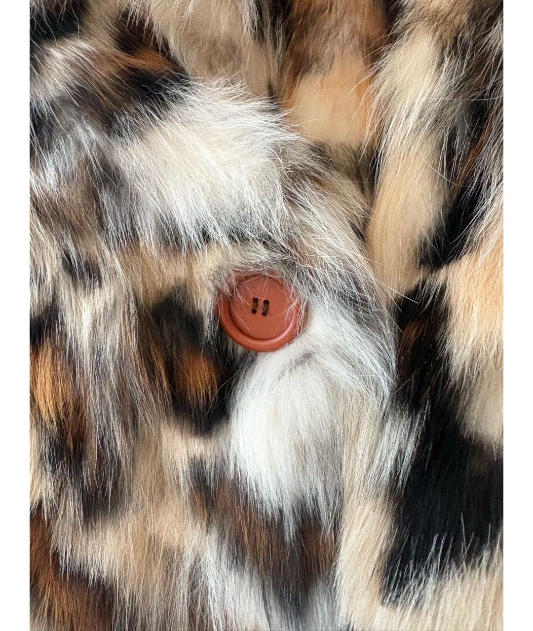 MIU MIU Меховая шуба, фото 4