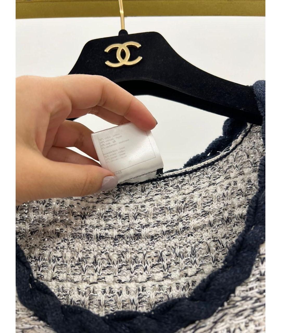 CHANEL Бежевое повседневное платье, фото 5