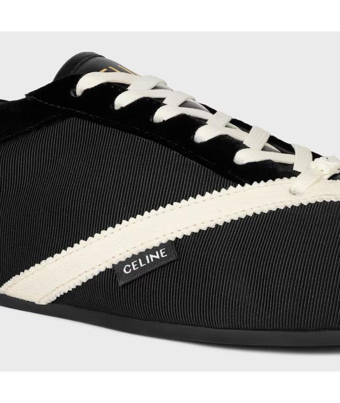 CELINE Черные кеды, фото 5