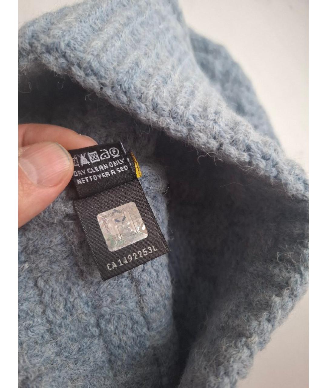 FENDI Серая шерстяная шапка, фото 6