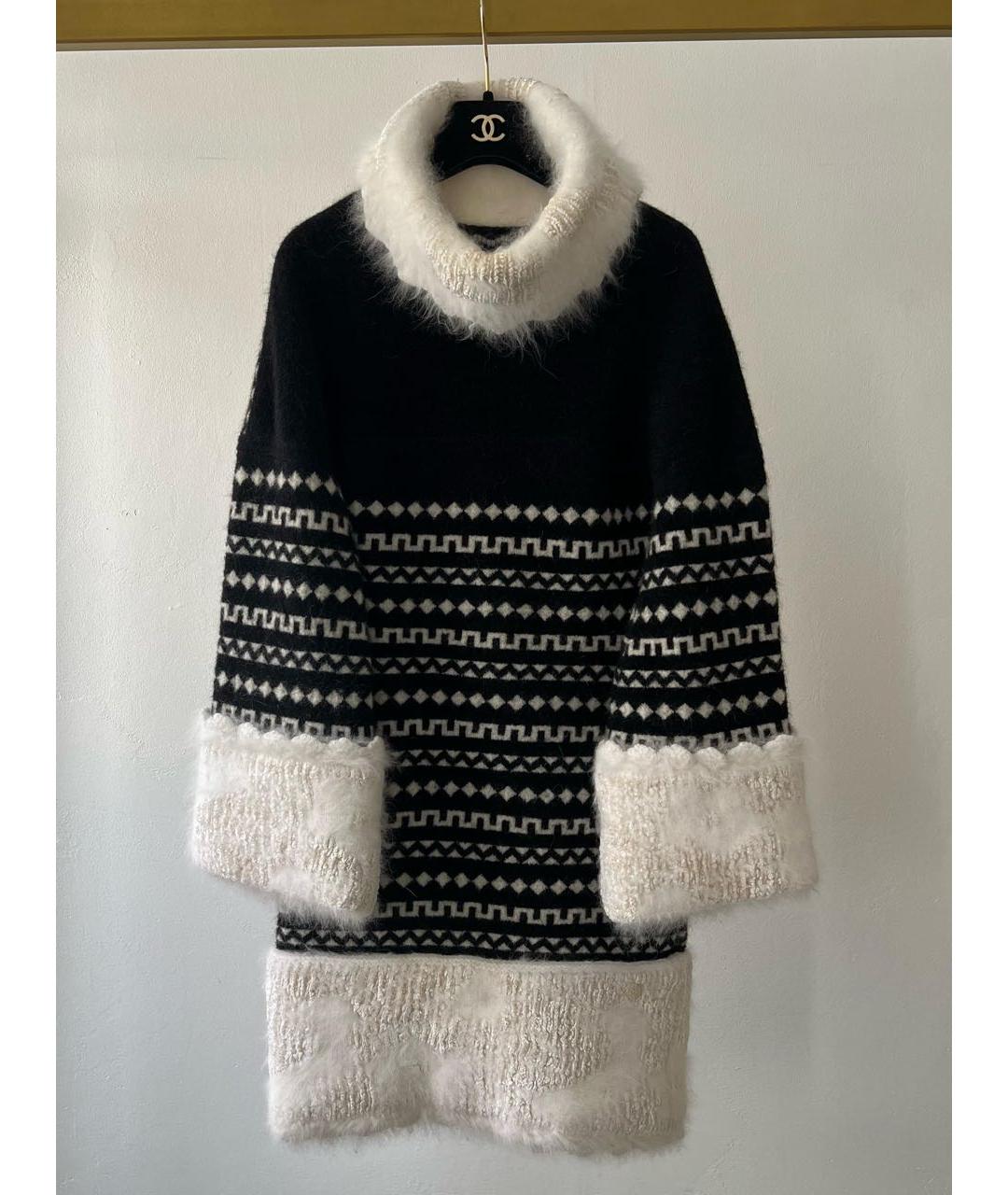 CHANEL Антрацитовое повседневное платье, фото 8