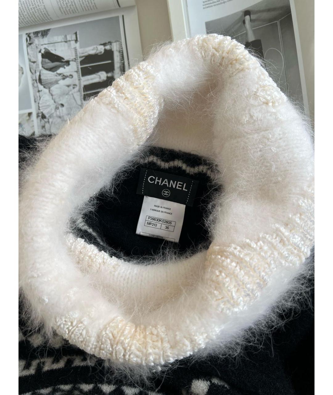 CHANEL Антрацитовое повседневное платье, фото 6