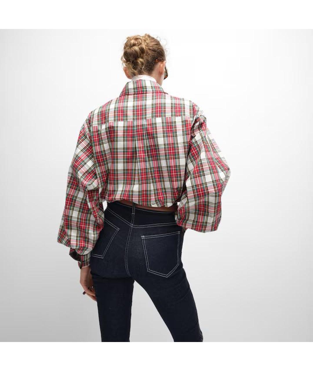 CELINE Красная хлопковая рубашка, фото 4