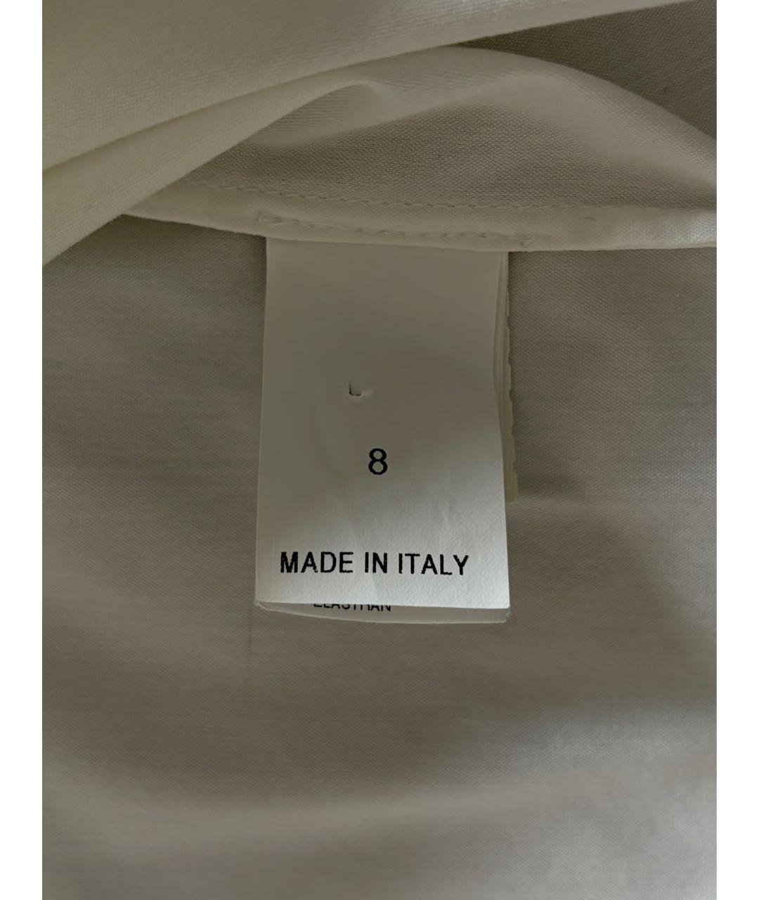 BRUNELLO CUCINELLI Белая хлопковая рубашка/блузка, фото 6