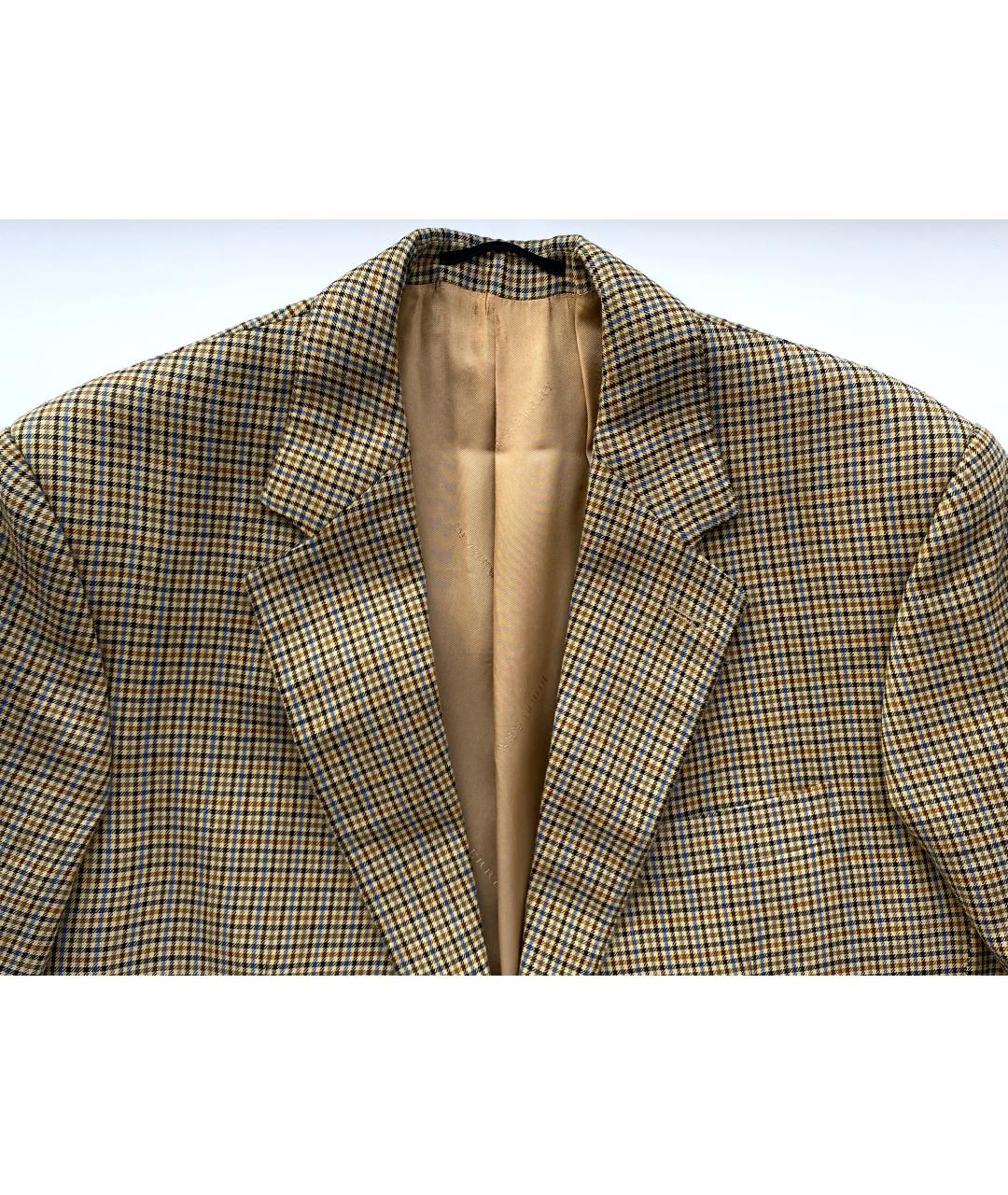 BURBERRY Мульти шерстяной пиджак, фото 2