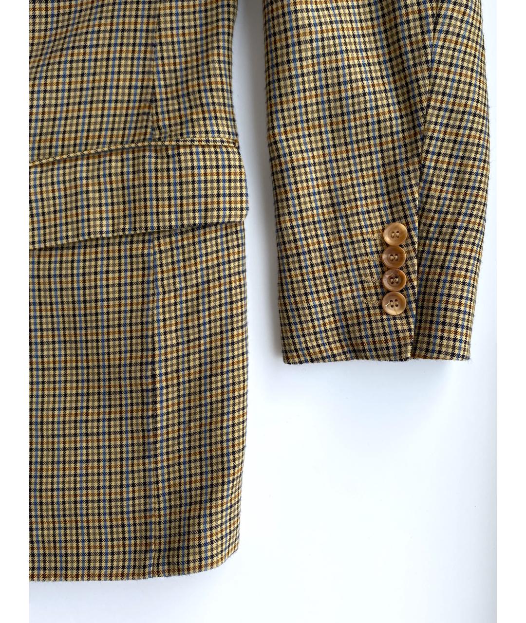 BURBERRY Мульти шерстяной пиджак, фото 4
