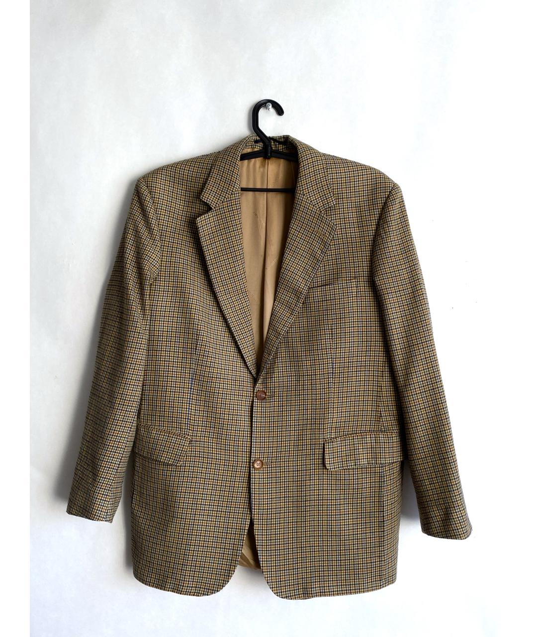 BURBERRY Мульти шерстяной пиджак, фото 10