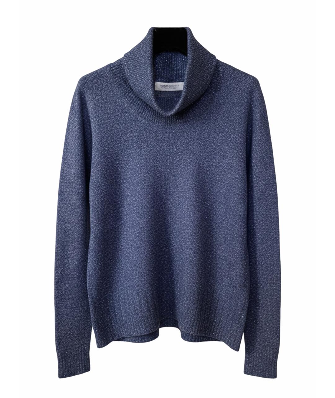 D.EXTERIOR Темно-синяя шерстяная водолазка, фото 1