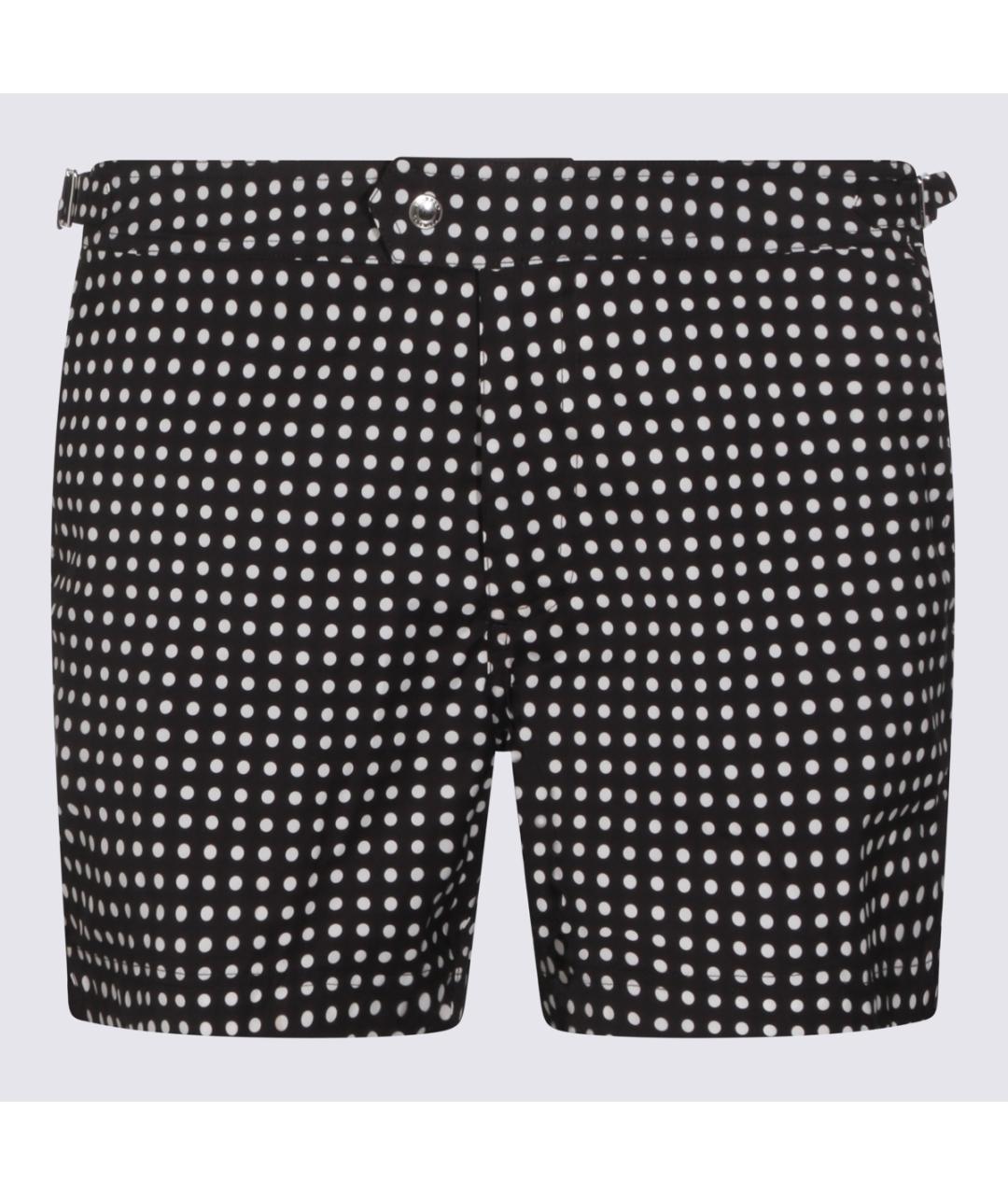 TOM FORD Черные полиэстеровые плавки, фото 4