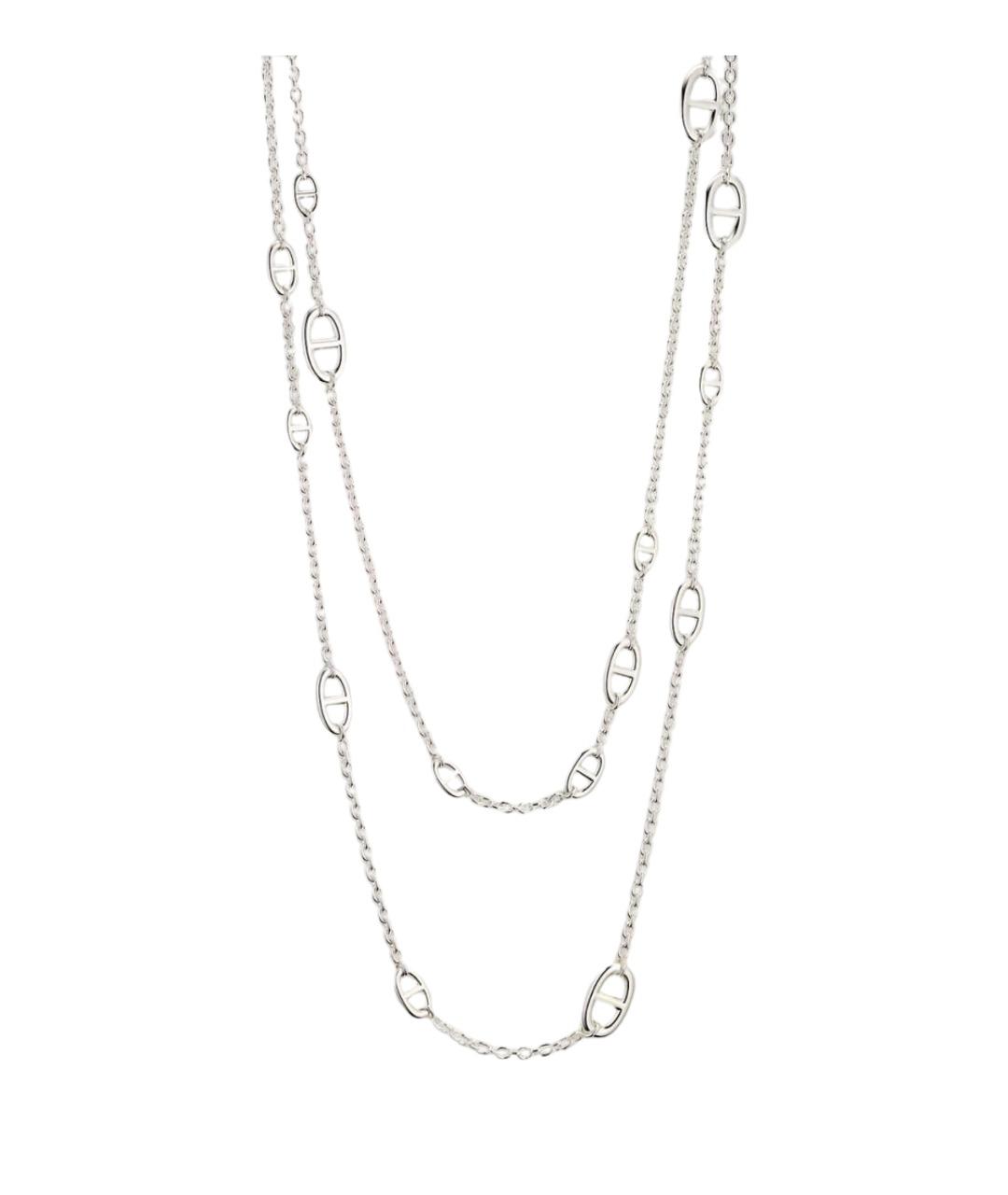 HERMES Серебряная серебряная цепочка, фото 1