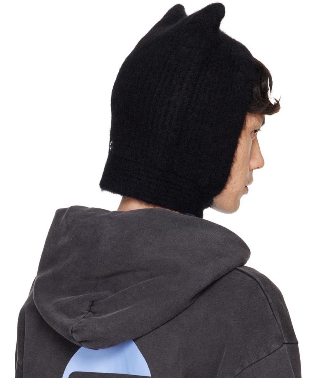 COPERNI Черная шерстяная шапка, фото 3