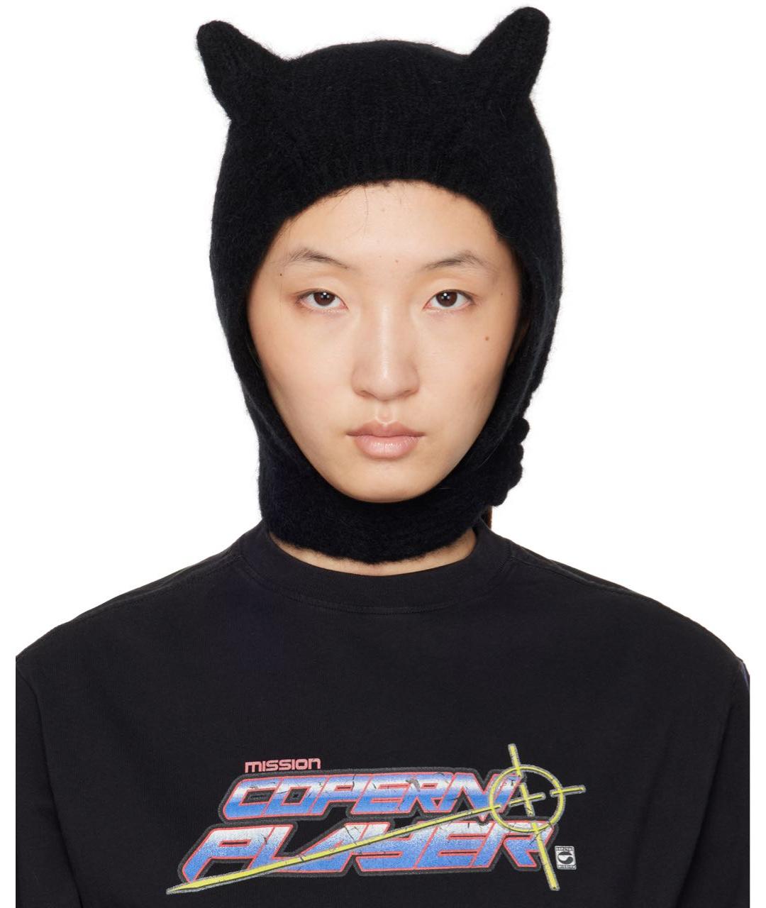 COPERNI Черная шерстяная шапка, фото 2