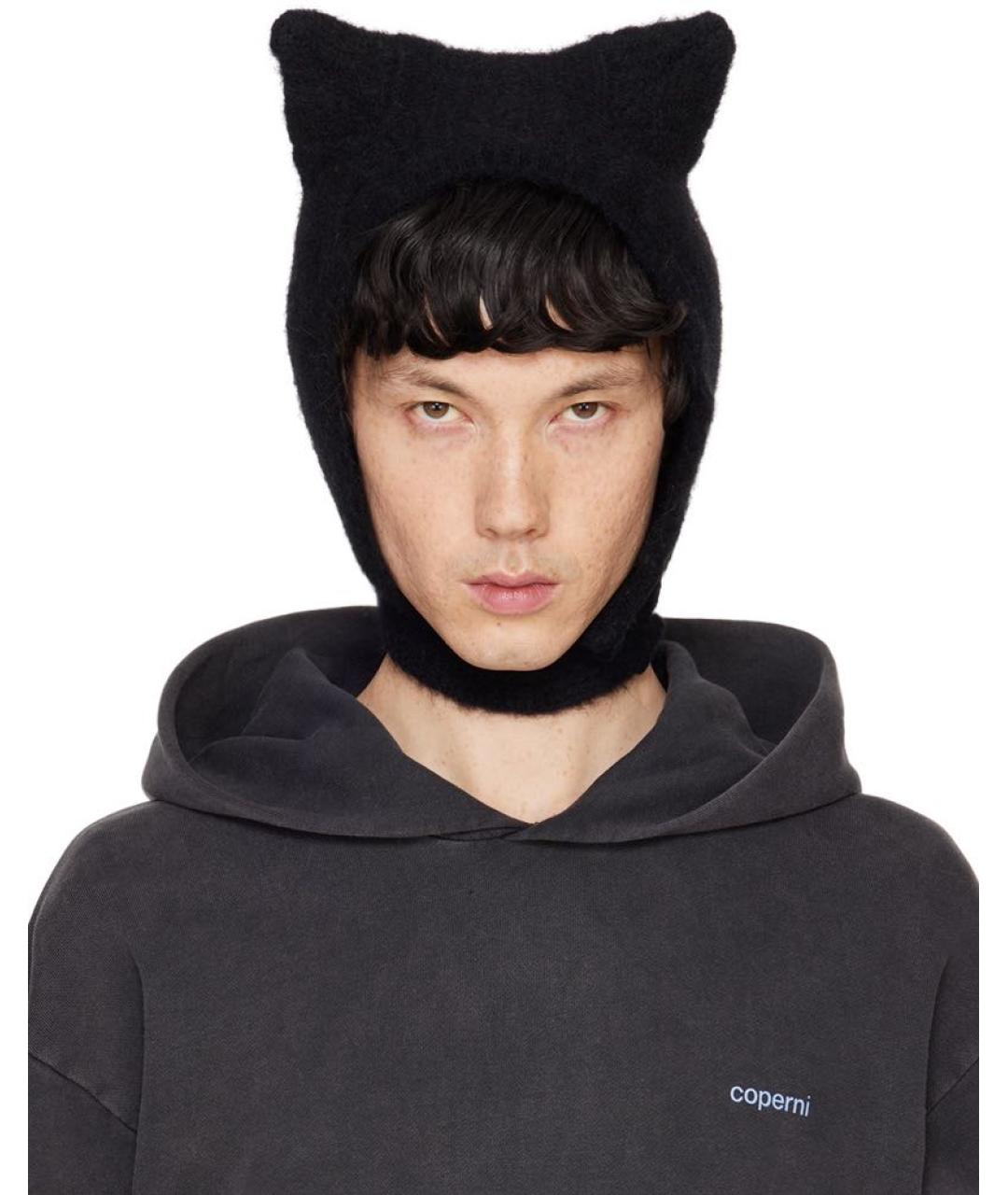 COPERNI Черная шерстяная шапка, фото 4
