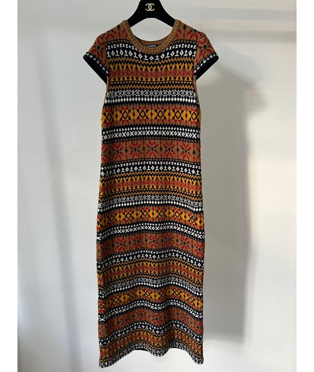 CHANEL Мульти повседневное платье, фото 6