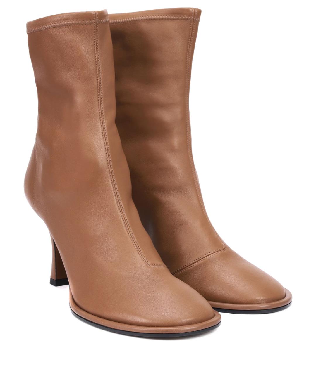 NEOUS Бежевые кожаные ботильоны, фото 2