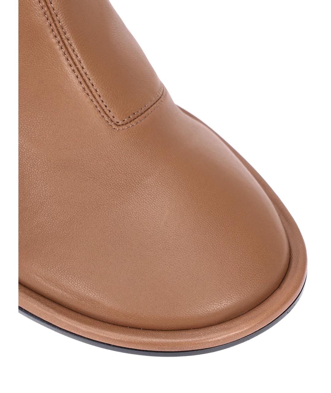 NEOUS Бежевые кожаные ботильоны, фото 5
