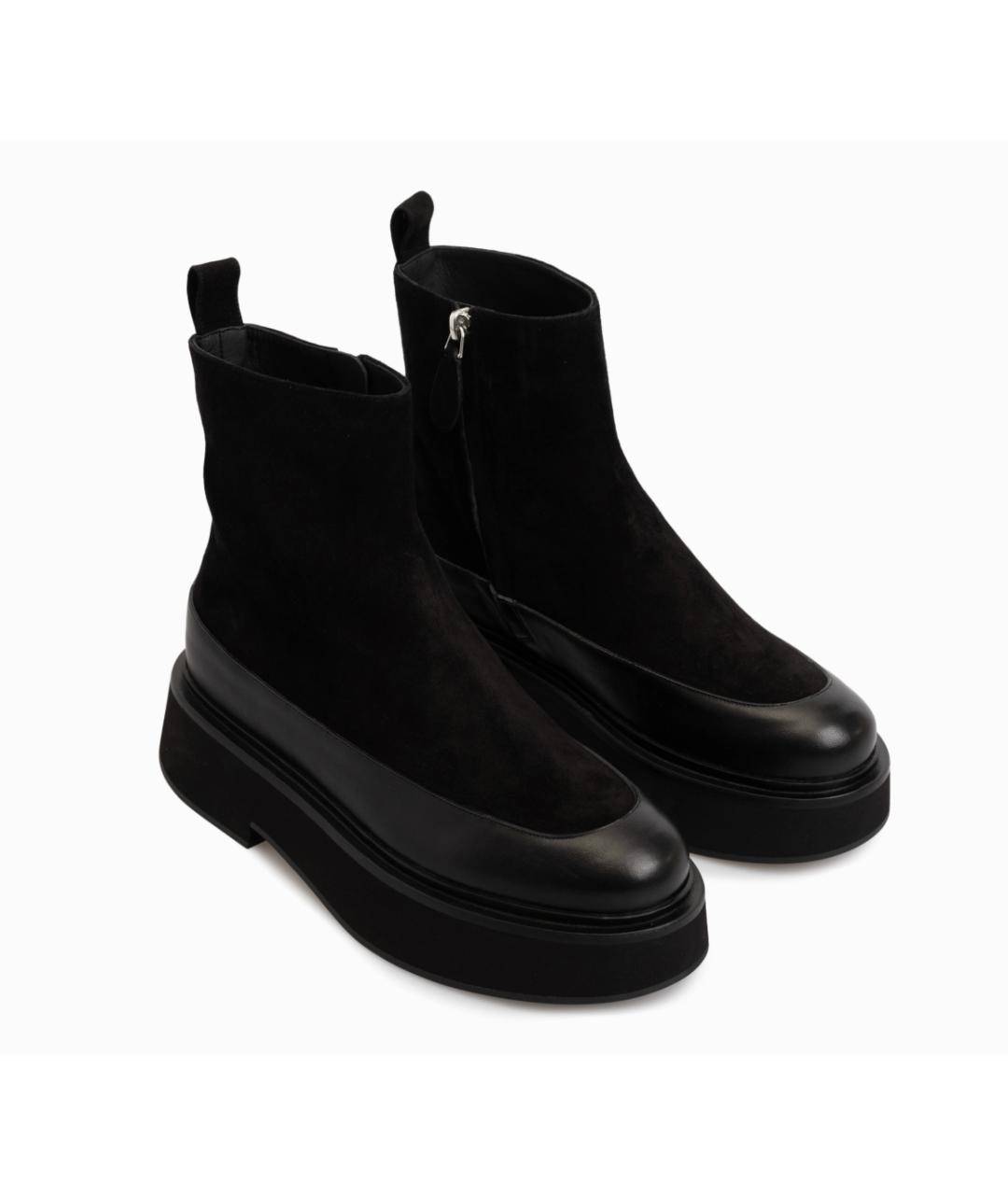 NEOUS Черные кожаные ботинки, фото 2