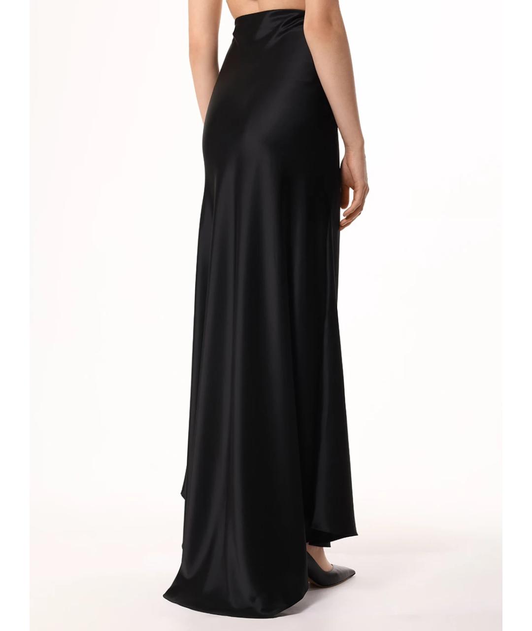 KITON Черная юбка макси, фото 3