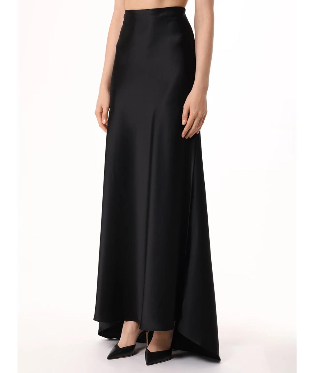 KITON Черная юбка макси, фото 4