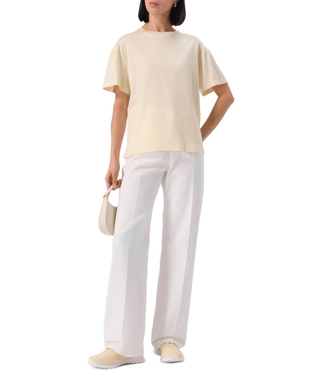 KITON Бежевая футболка, фото 2